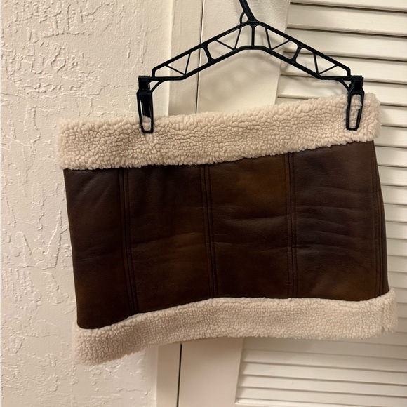 Lovers and Friends Luanne Mini Skirt in Walnut - Picture 5 of 7